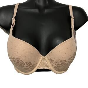 Maidenform Womens Bra Size 36B Push Up Seamless Underwire Lace Padded P00732